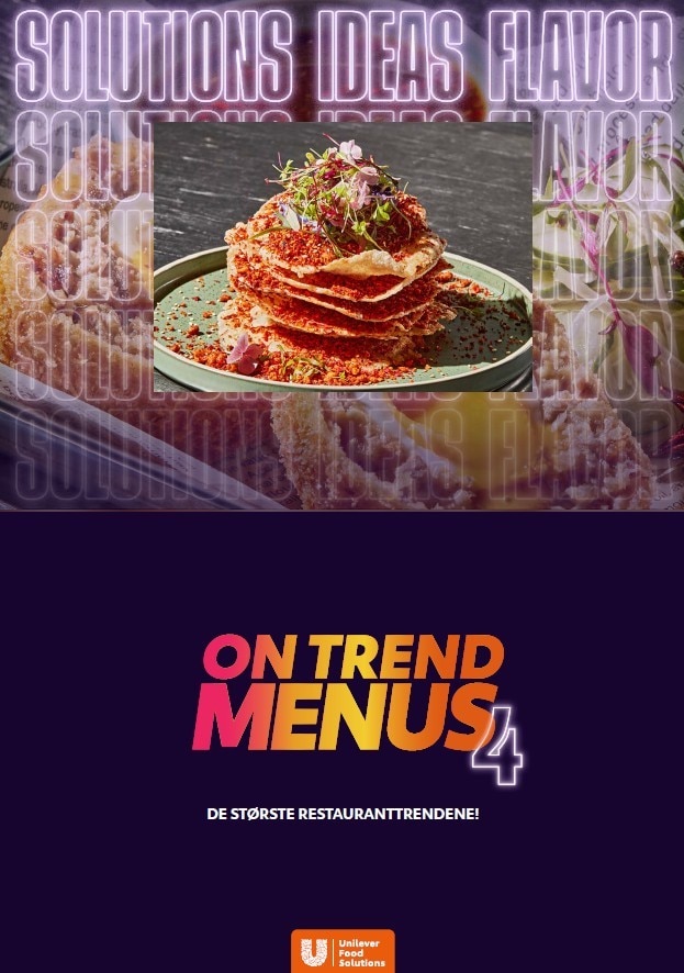 On Trend Menus Vol. 4